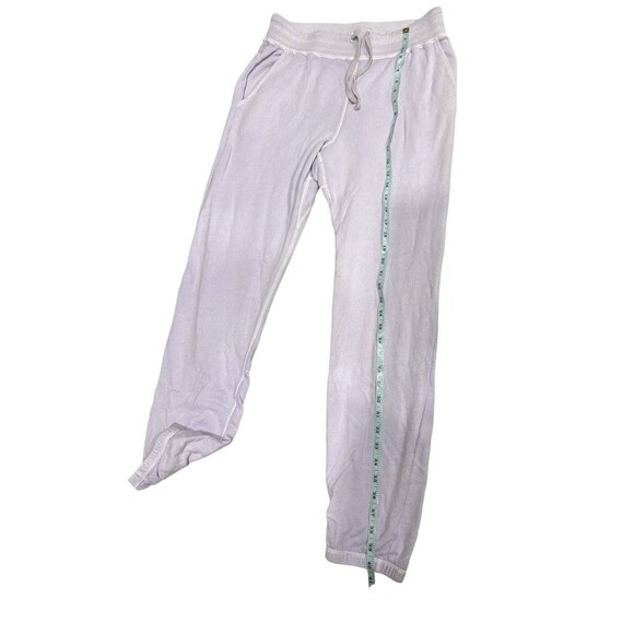 NEW Unsubscribed M 100% Cotton Pastel Orchid Purple Fleece Terry Jogger Pants - Picture 8 of 8